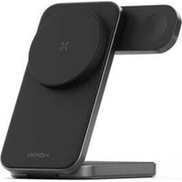 ENERGEA MAGTRIO PLUS, 3IN1 FOLDABLE QI2 MAGNETIC FAST WIRELESS CHARGER - GUNMETAL