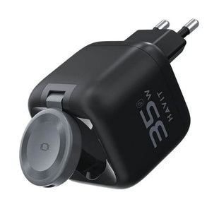 Havit UC250 A-UK Wall cgarger 35W +USB-C Cable BLK\GRY