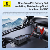 Baseus Primetrip Series Super Energy 4-in-1 Car Jump Starter 1200A - Cluster Black