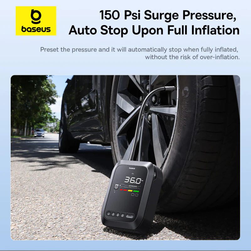 Baseus Primetrip Series Super Energy 4-in-1 Car Jump Starter 1200A - Cluster Black