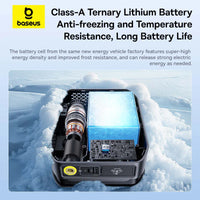 Baseus Primetrip Series Super Energy 4-in-1 Car Jump Starter 1200A - Cluster Black