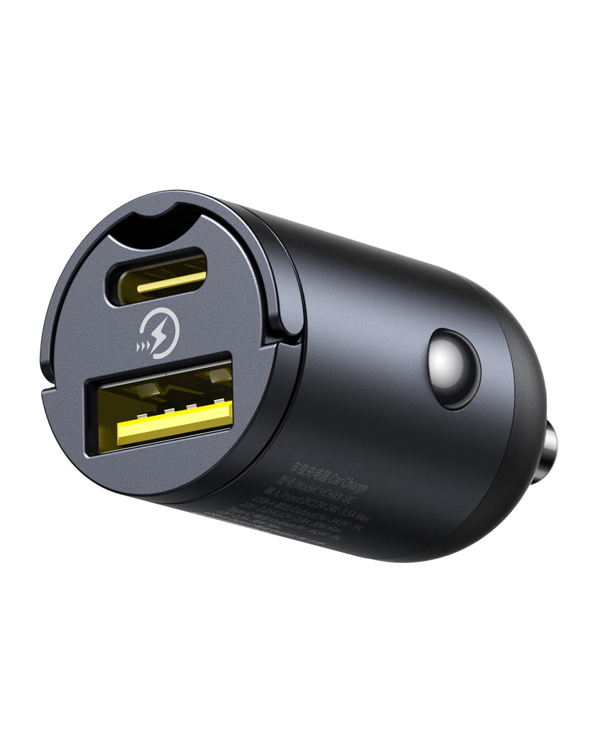 Baseus Tiny Star Mini Car Charger (U+C) 30W - Cosmic Black