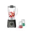 Moulinex Blendeo 450W Multi-Function Blender, Includes 1.5L Blender & 0.5L Chopper, 2 Speed + Pulse