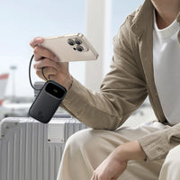 Baseus EnerFill FC31 Qpow 3 Digital Display Power Bank with USB-C+iP Cables 20000mAh 45W - Cosmic Black