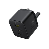 Baseus Palm Fast Charger 2C+U 65W - Cluster Black
(with Baseus Cable USB-C to USB-C 100W)