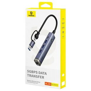 Baseus UltraJoy Series 4-Port HUB AIR - Space Grey
