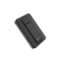 MOCOLL 5000mAh Black Magnetic Power Bank Stand – PD 20W Fast Wireless Charging