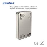 MOCOLL PD 20W Magnetic Wireless Power Bank 5000mAh – Titanium Gold