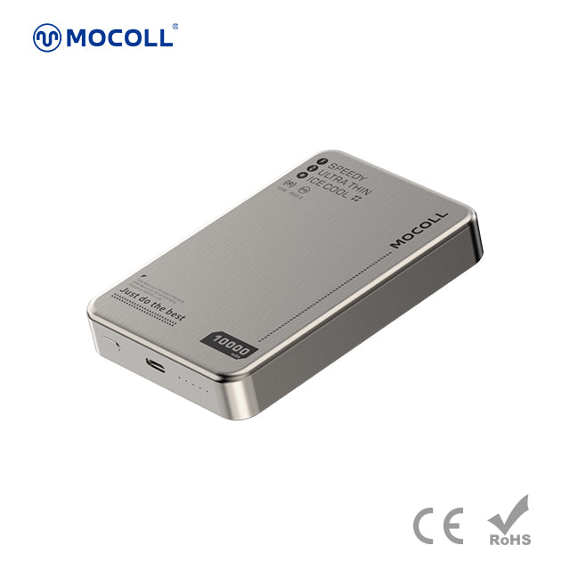 MOCOLL PD 20W Magnetic Wireless Power Bank 5000mAh – Titanium Gold