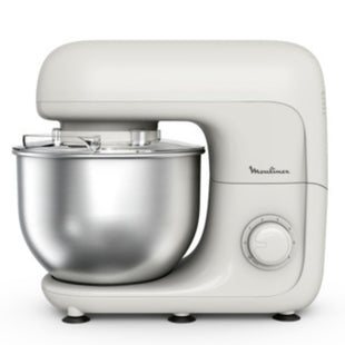Moulinex 800W Kitchen Machine with 4.8L Stainless Steel Bowl - Efficient Mixing & Kneading