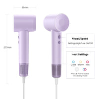 Laifen SE Hair dryer; 1500W; 21m/s; 105,000 RPM 1HD12-S-UK-PU-004