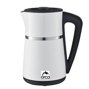 Orca Cool Touch Digital Cordless Kettle 2200 Watts, White - OR-PR94(W)