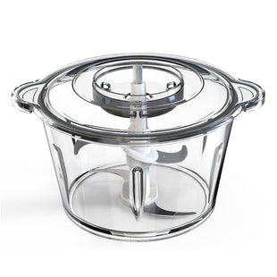 Daewoo Mini Food Chopper 1.8L Glass Bowl 2 Speed, 4 BI Level, 500W