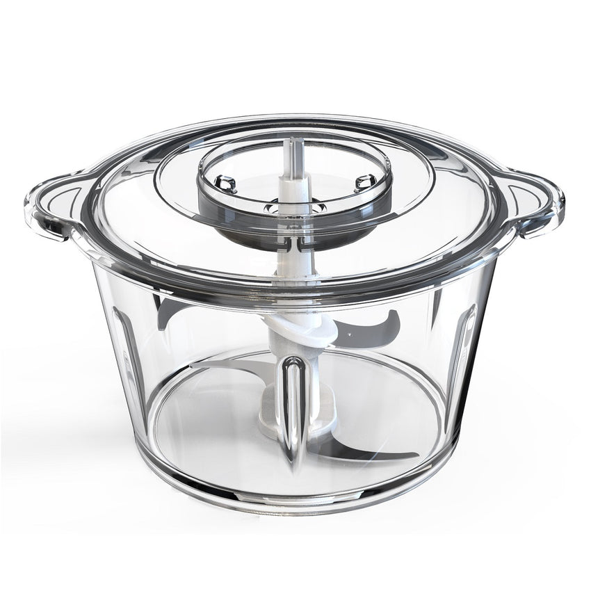 Daewoo Mini Food Chopper 1.8L Glass Bowl 2 Speed, 4 BI Level, 500W