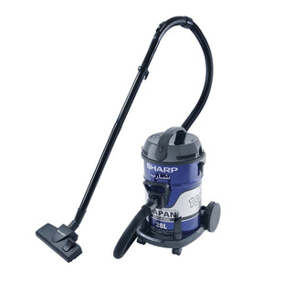 Sharp Drum Vacuum Cleaner 1800 Watts 20 Liters, Blue - EC-CA1820-Z