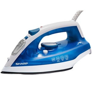 Sharp Steam Iron 2180 Watts 200ml, Blue - EI-SU11-B3