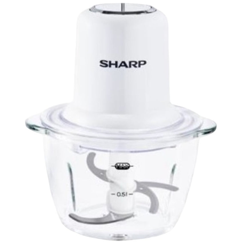 Sharp Chopper 350 Watts 1.2 Liters, White - EM-CP31-W3