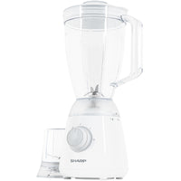 Sharp Blender 400 Watts 1.5 Liters, White - EM-TP12-W3