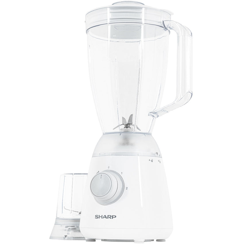 Sharp Blender 400 Watts 1.5 Liters, White - EM-TP12-W3