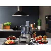 MOULINEX FP821827 High-Power Food Processor, 1000W Motor, 8-Piece Set, 28 Cooking Functions