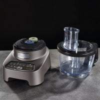 MOULINEX FP821827 High-Power Food Processor, 1000W Motor, 8-Piece Set, 28 Cooking Functions