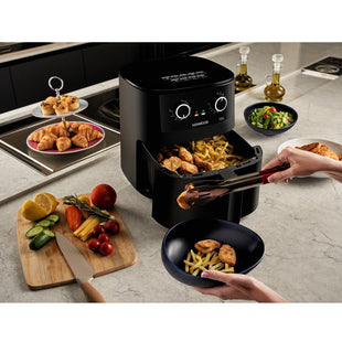 Kenwood Air Fryer 7.5 Liters, Black - HFP76.000BK