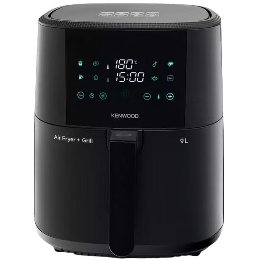 Kenwood Air Fryer 1500 Watts 9 Liters, Black - HFP92.000BK