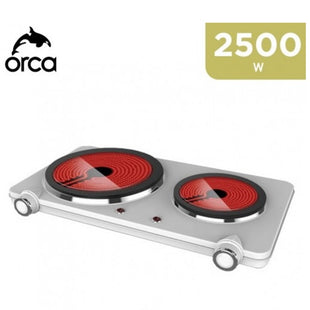 Orca Double Hot Plate 2500 Watts Ceramic - HP202-T10