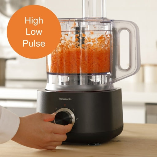 Panasonic Food Processor 800 Watts 2.4 Liters, Black - MK-F510KTZ