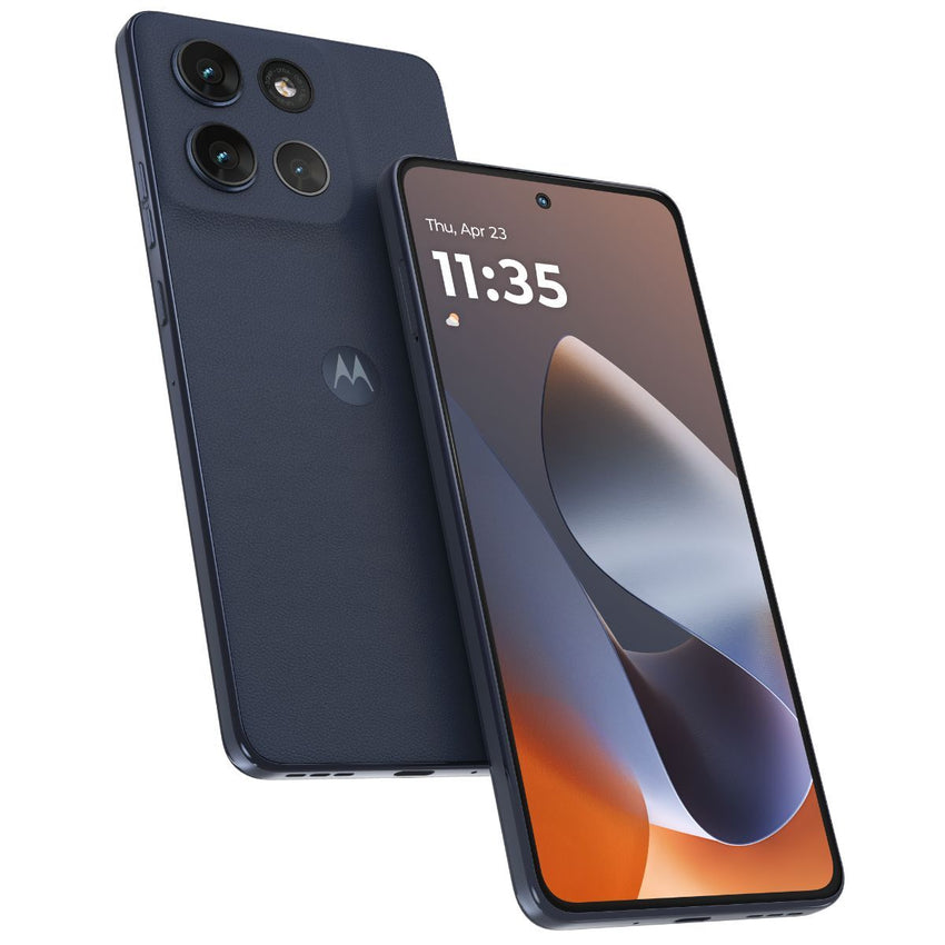 Moto G86 Power: Experience 512GB of Fast 5G in a Pantone 'Spellbound Dark Bound' Finish.