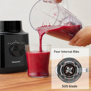 Panasonic Blender with 2 Mill 450 Watts 1.45 Liters - MX-CP3121KTZ
