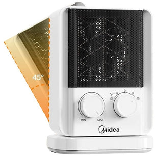 مدفأة مروحة ميديا ​​2000 واط مع خاصية التذبذب، وتوزيع هواء فعال لحرارة ثابتة