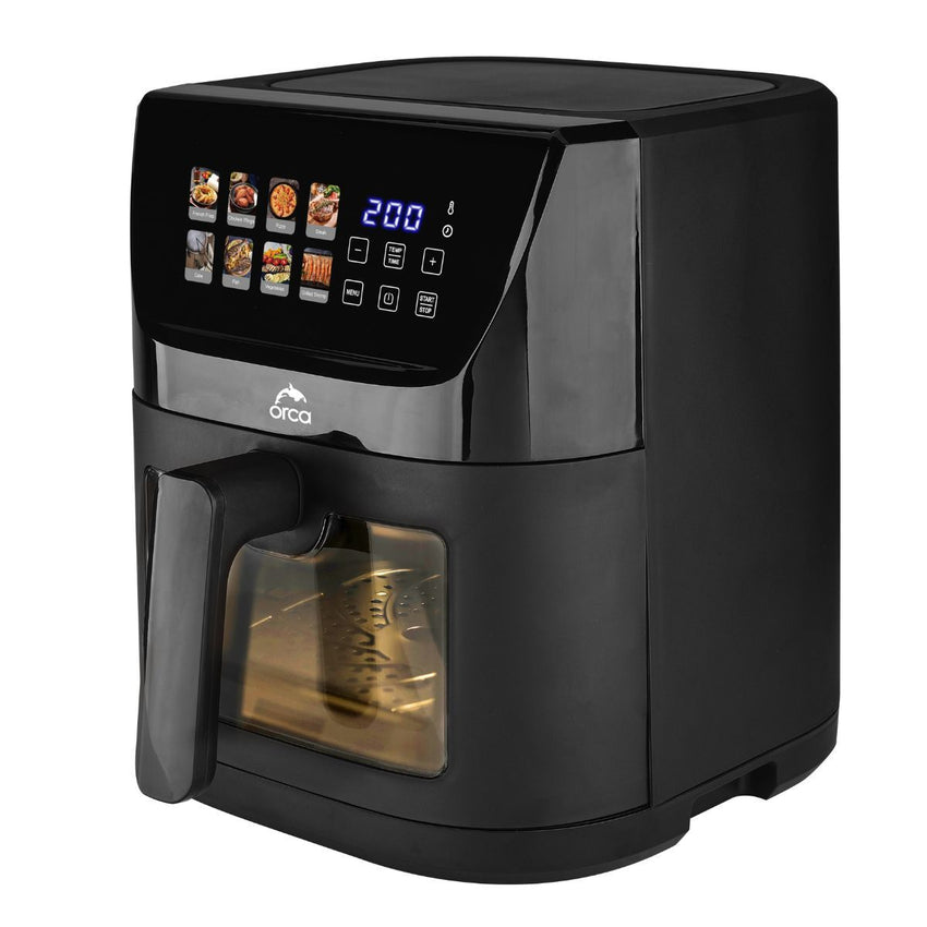 Orca Airfryer 5 Liters 1500W Rack Digital LED - Black