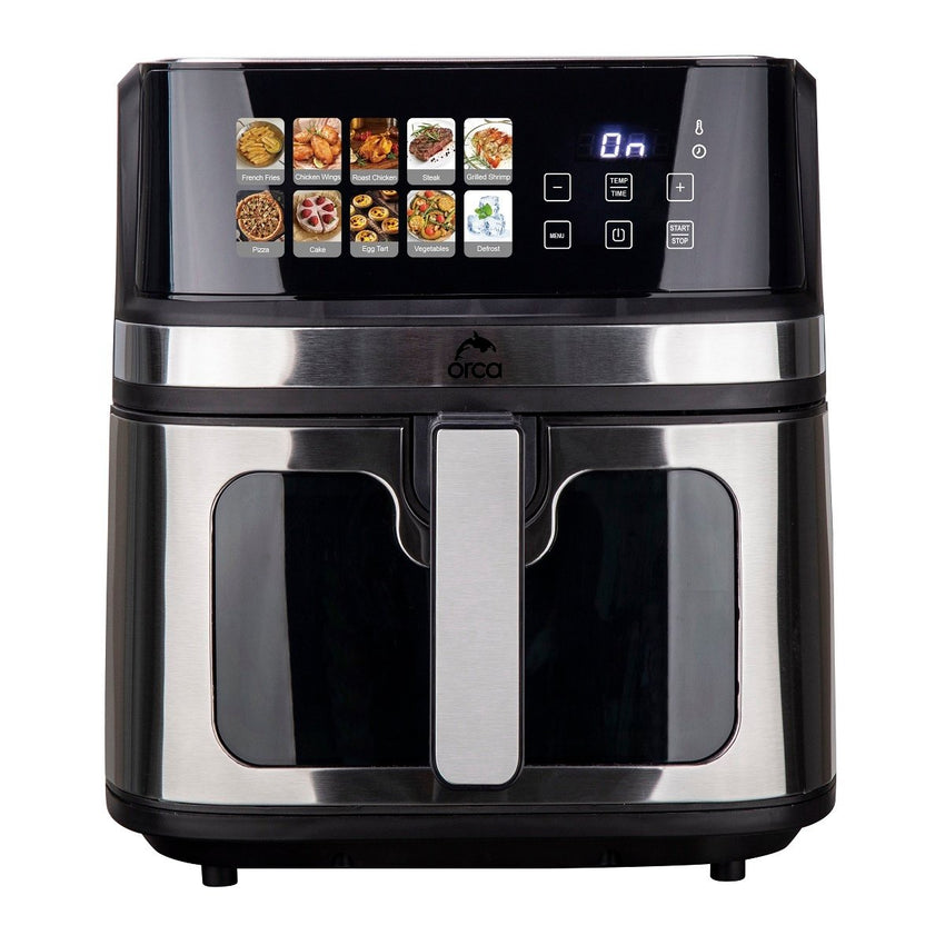 Orca Airfryer 8Liter 1700W Digital TFT - Black/Silver