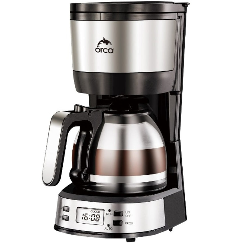 Orca Drip Coffee Maker 0.75 Liter 600 Watts - OR-CM9411T-GS