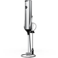 Orca Rechargeable Electric Milk Frother 3 Speeds, Stainless Steel - OR-MF-15BS