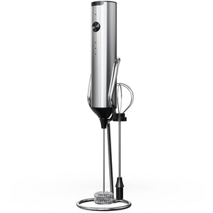 Orca Rechargeable Electric Milk Frother 3 Speeds, Stainless Steel - OR-MF-15BS