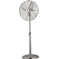 Orca Stand Fan 16-inch Metal Chrome Colour