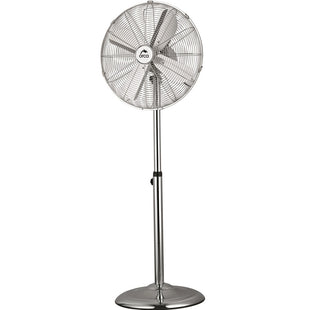 Orca Stand Fan 16-inch Metal Chrome Colour