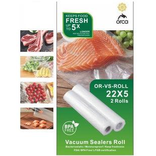 Orca Vacuum Sealer 2 Rolls 22x5m - OR-VS-ROLL22X5