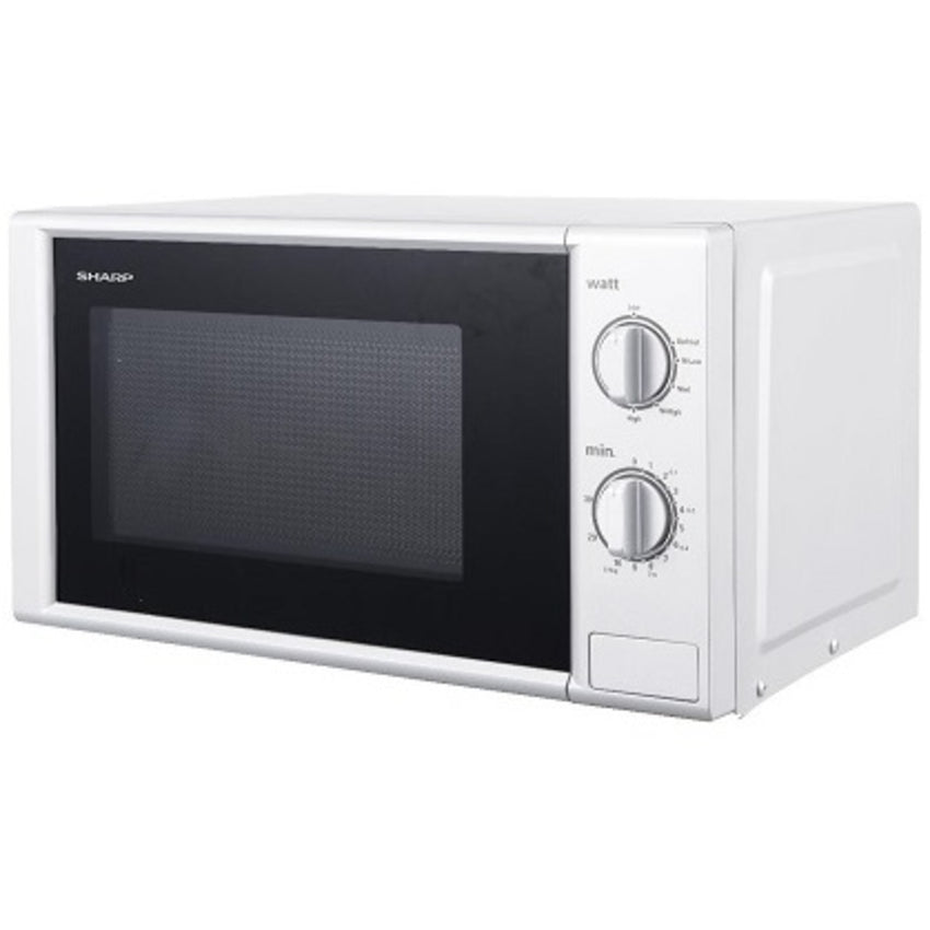 Sharp Microwave Oven 20 Liters 700 Watts, White - R-20GB-WH3
