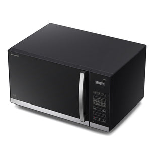 Sharp 30Liter Flatbed Inverter Microwave Oven - Black