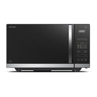 Sharp 30Liter Flatbed Inverter Microwave Oven - Black