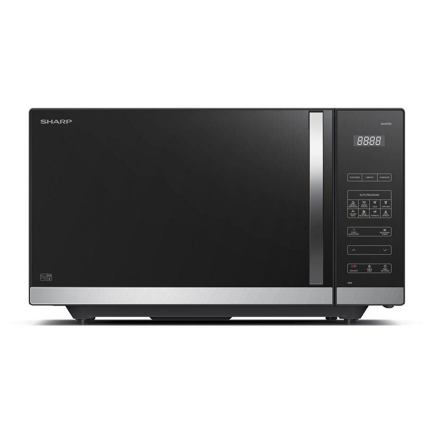 Sharp 30Liter Flatbed Inverter Microwave Oven - Black