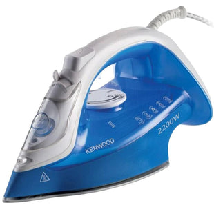 Kenwood Steam Iron 2200 Watts 300ml, White/Blue - STP60.000WB