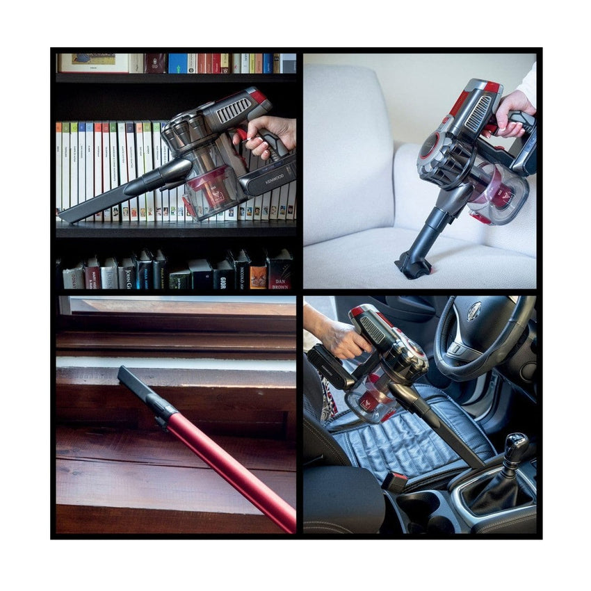 Kenwood 2-in-1 Cordless Stick and Handheld Vacuum Cleaner 22.2 Volt - SVM12.000RD