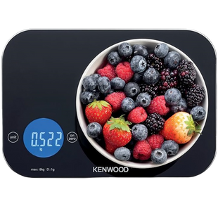 Kenwood Digital Kitchen Scale 8kg/22lbs Capacity - WEP50.000BK