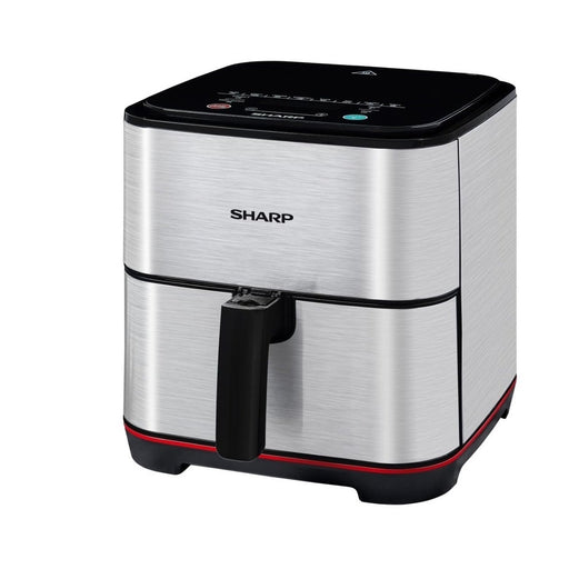 Sharp Air Fryer 1600 Watts, 7Liters,8 Cook Menu, Non-stick coating - KF-AF70RT-S3