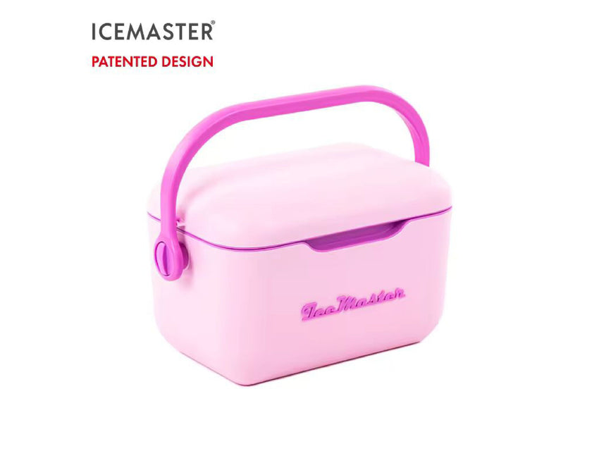 Icemaster Cooler Box with Handle and Strap Portable  ,Waterproof, insulated  carry it by hand or hang it over the shoulder, Optimised thermal insulation with 2 layers of AIRPOP and PolyPropylene