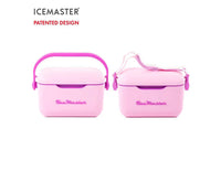 Icemaster Cooler Box with Handle and Strap Portable  ,Waterproof, insulated  carry it by hand or hang it over the shoulder, Optimised thermal insulation with 2 layers of AIRPOP and PolyPropylene